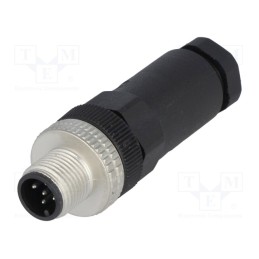 1 pcs x HIRSCHMANN - 933164100 ELST 5012 PG9 - Plug, circular, PIN: 5, male, A code-DeviceNet / CANopen, IP67