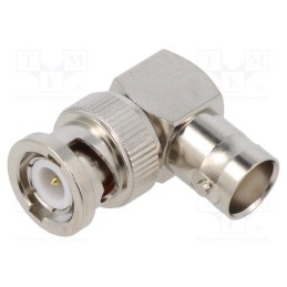1 pcs x AMPHENOL RF - 031-9-RFX - Adapter, BNC male,BNC female, Insulation: PTFE, 50Ω, Mat: brass
