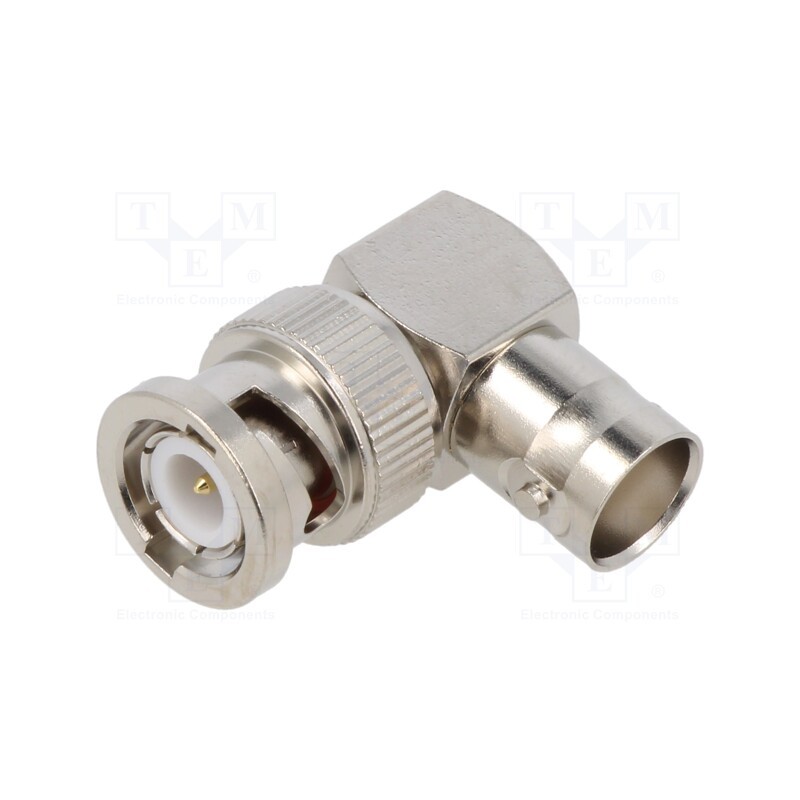 1 pcs x AMPHENOL RF - 031-9-RFX - Adapter, BNC male,BNC female, Insulation: PTFE, 50Ω, Mat: brass
