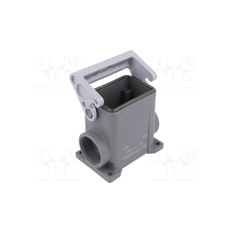 1 pcs x ILME - TMAP 06 L32 - Enclosure: for HDC connectors, T-TYPE, size 44.27, high, M32