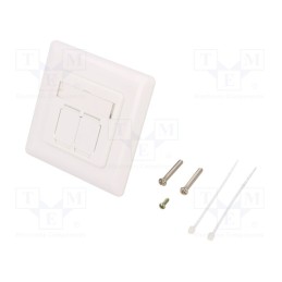 1 pcs x LOGILINK - NP0125 - Socket, RJ45, Cat: 6, shielded,double, Layout: 8p8c, 22AWG÷24AWG
