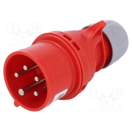 1 pcs x PCE - 01/06/7015 - Connector: AC supply 3-phase, plug, male, 16A, 400VAC, IEC 60309