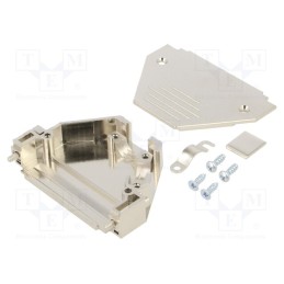 1 pcs x FISCHER ELEKTRONIK - 10162844 - Enclosure: for D-Sub connectors, D-Sub 37pin,D-Sub HD 62pin