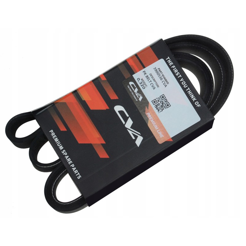 Multi V-ribbed belt cat backhoe loader f series cva