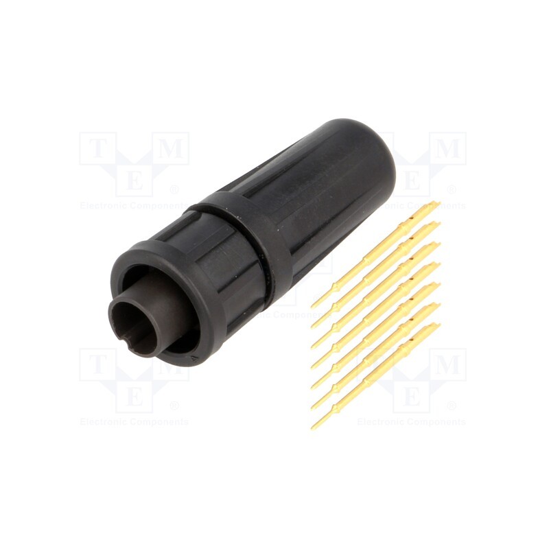 1 pcs x SWITCHCRAFT - EN2C7M26DC - Connector: circular, EN2, plug, male, soldering, for cable, PIN: 7