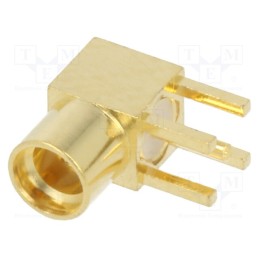 1 pcs x MOLEX - 734151002 - MMCX JACK RA PCB RECPT