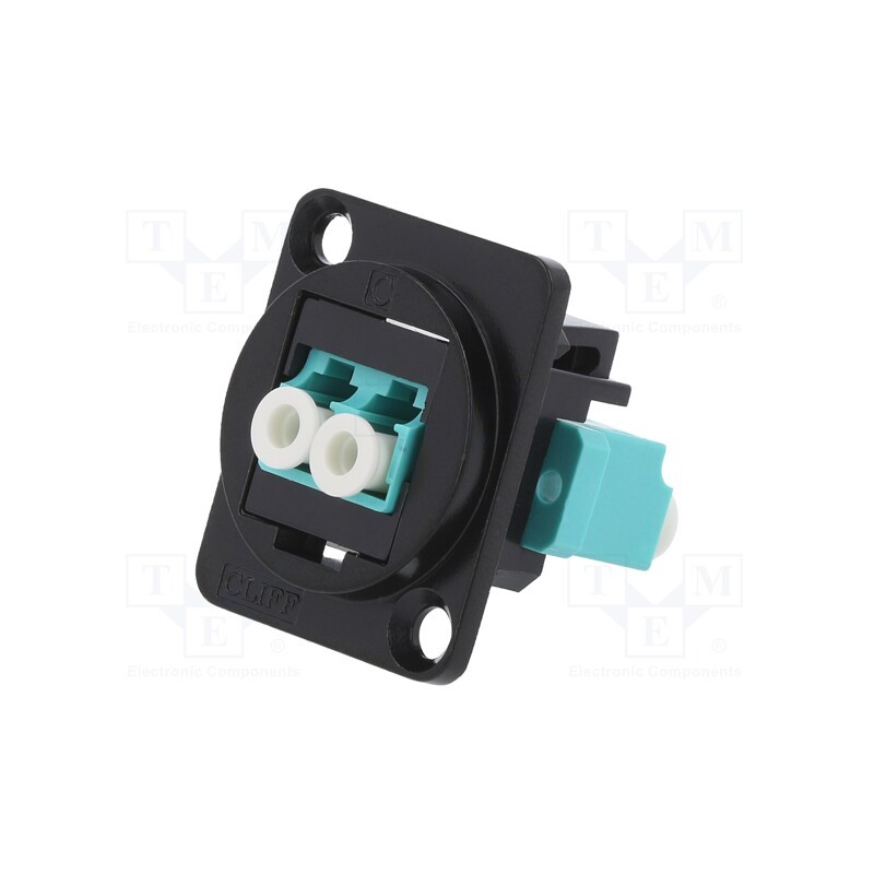 1 pcs x CLIFF - CP30246MB - Connector: fiber optic, coupler, single mode duplex (SM), FT