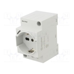 1 pcs x FINDER - 7U.00.8.230.0010 - Connector: AC supply, female, socket, 250VAC, 16A, Type: with LED
