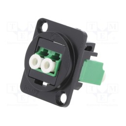 1 pcs x CLIFF - CP30248MB - Connector: fiber optic, coupler, single mode duplex (SM), FT