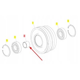 100520778 pulley bushing