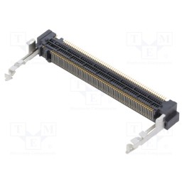 1 pcs x TE Connectivity - 440360-2 - .8MM FAX MODEM SOCKET 124P, 7.95H