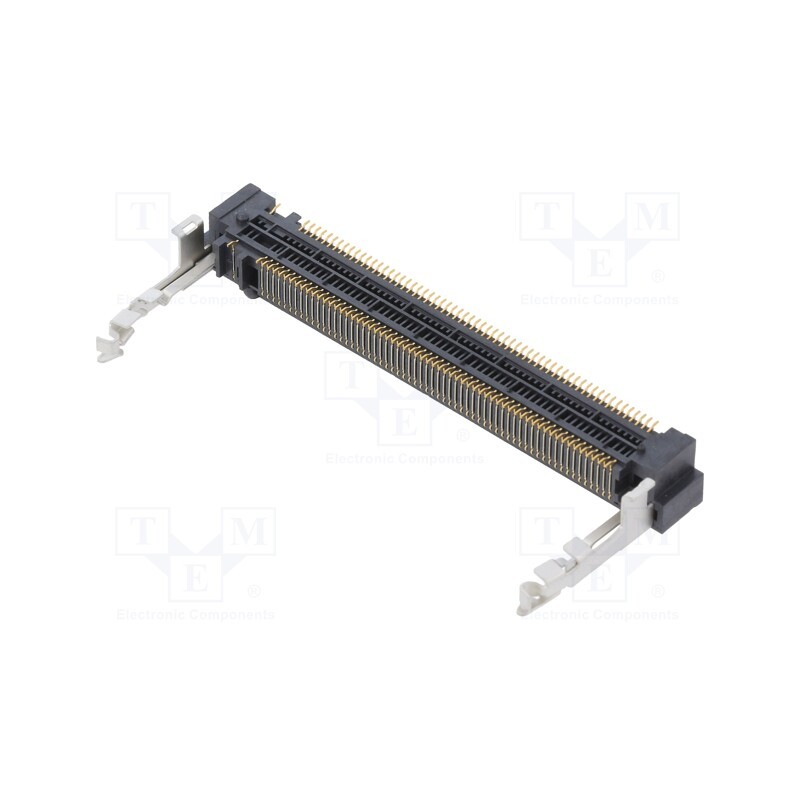 1 pcs x TE Connectivity - 440360-2 - .8MM FAX MODEM SOCKET 124P, 7.95H