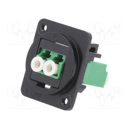 1 pcs x CLIFF - CP30248M3B - Connector: fiber optic, coupler, single mode duplex (SM), FT