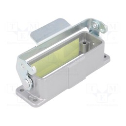 1 pcs x AMPHENOL - C14610F0250002 - Enclosure: for HDC connectors, C146, size A16, with latch, IP65