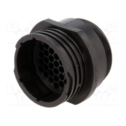 1 pcs x TE Connectivity - 206151-2 - Plug, male, PIN: 37, w/o contacts, CPC Series 1, for cable, size 23