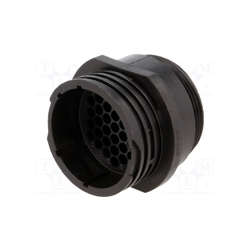 1 pcs x TE Connectivity - 206151-2 - Plug, male, PIN: 37, w/o contacts, CPC Series 1, for cable, size 23