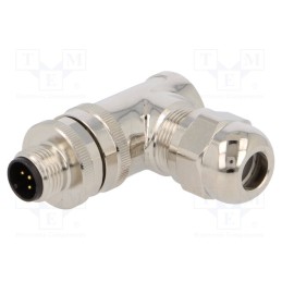 1 pcs x TE Connectivity - T4113011051-000 - Plug, M12, PIN: 5, male, A code-DeviceNet / CANopen, for cable