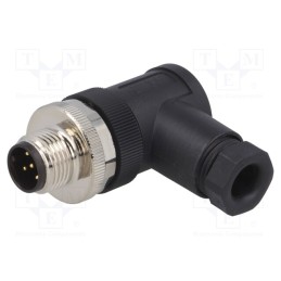 1 pcs x TE Connectivity - T4113001051-000 - Plug, M12, PIN: 5, male, A code-DeviceNet / CANopen, for cable