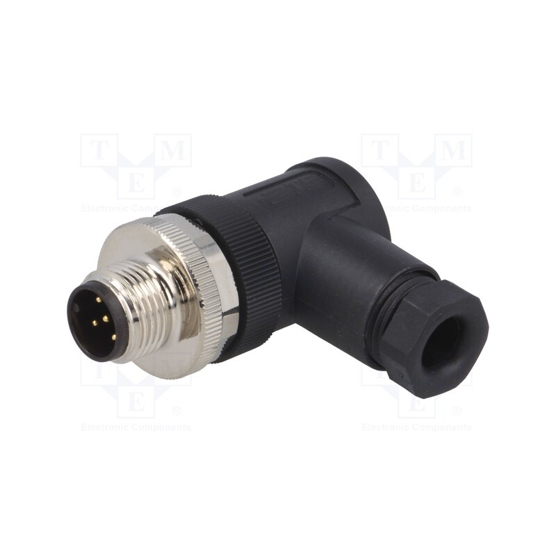 1 pcs x TE Connectivity - T4113001051-000 - Plug, M12, PIN: 5, male, A code-DeviceNet / CANopen, for cable