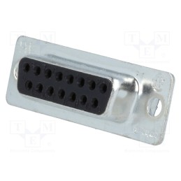 1 pcs x TE Connectivity - 5-747909-2 - D-Sub, PIN: 15, plug, female, for cable, soldering, HD 20