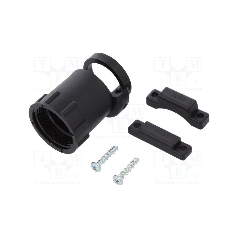 1 pcs x TE Connectivity - 206322-9 - Cable hood and fastener, CPC, size 17, 17.9mm, straight