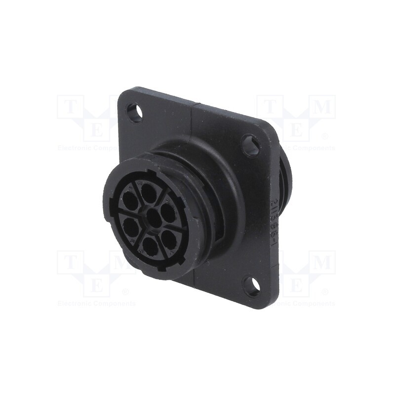 1 pcs x TE Connectivity - 211398-1 - Socket, female, PIN: 7, w/o contacts, CPC Series 1, size 13