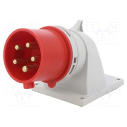 1 pcs x PCE - 77725-6 - Connector: AC supply 3-phase, socket, male, 32A, 400VAC, IEC 60309