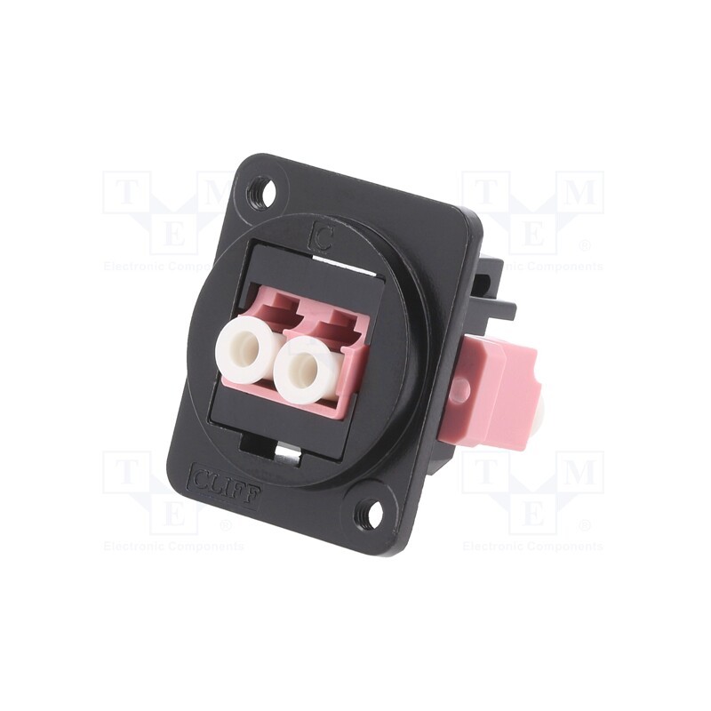 1 pcs x CLIFF - CP30247M3B - Connector: fiber optic, coupler, single mode duplex (SM), FT