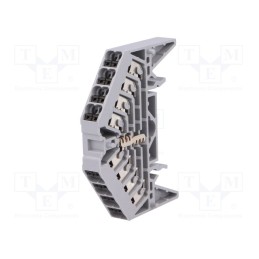 1 pcs x WEIDMu00dcLLER - 1173880000 PPV 4 GR 35X15 DGR - Splice terminal: rail, 1.5mm2, ways: 1, terminals: 16, grey, 250VAC