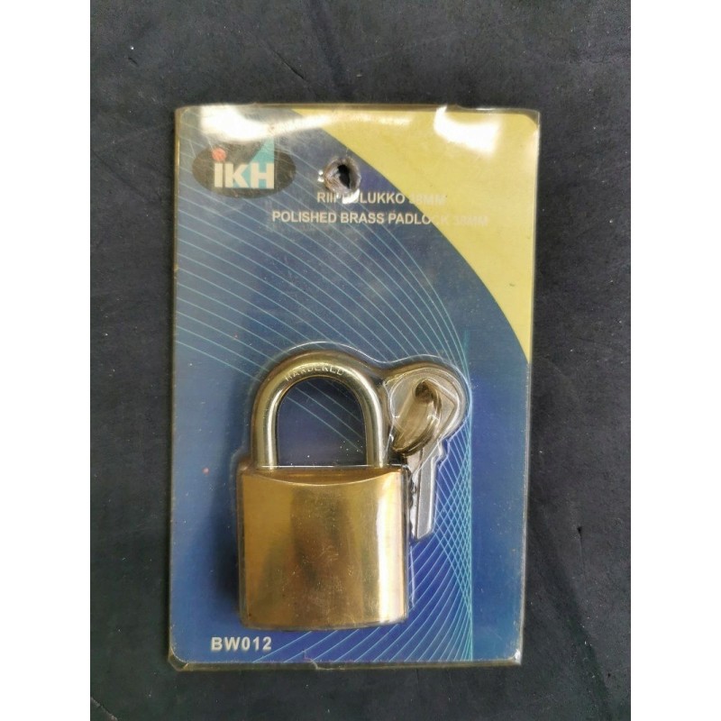 Rectangular padlock 38mm bw012