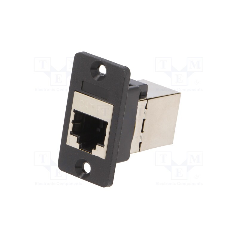 1 pcs x CLIFF - CP30625S - Coupler, SLIM, Cat: 6a, shielded, Layout: 8p8c, 29mm, Mat: plastic