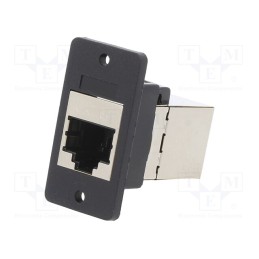 1 pcs x CLIFF - CP30625SX - Coupler, SLIM, Cat: 6a, shielded, Layout: 8p8c, 29mm, Mat: plastic