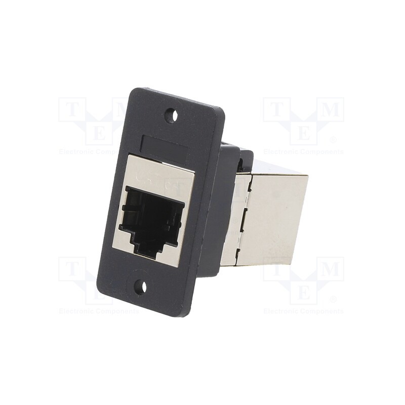 1 pcs x CLIFF - CP30625SX - Coupler, SLIM, Cat: 6a, shielded, Layout: 8p8c, 29mm, Mat: plastic