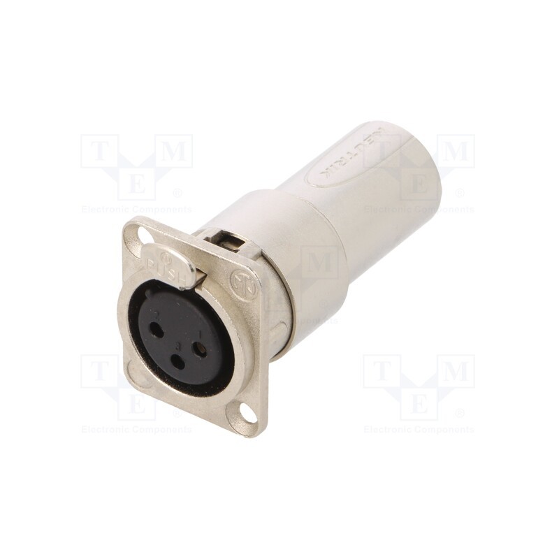 1 pcs x NEUTRIK - NA3FDM - ADAPTER XLRFD 3POLE XLRM