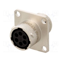 1 pcs x AMPHENOL - RT0W0106SNH - Connector: circular, RT360, socket, female, PIN: 6, IP67, -40÷105°C