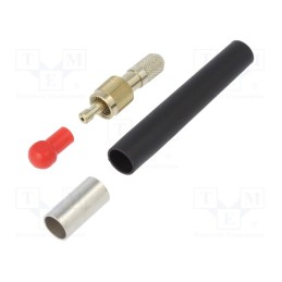 1 pcs x LAPP - 29137099 - Connector: fiber optic, plug, FSMA, for cable, clamp, POF 6,0mm