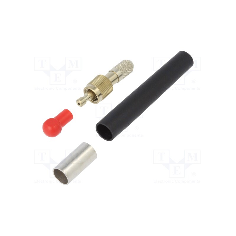 1 pcs x LAPP - 29137099 - Connector: fiber optic, plug, FSMA, for cable, clamp, POF 6,0mm