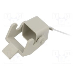 1 pcs x HARTING - 9200035442 - Protection cover, Han, size 3A, with latch, metal