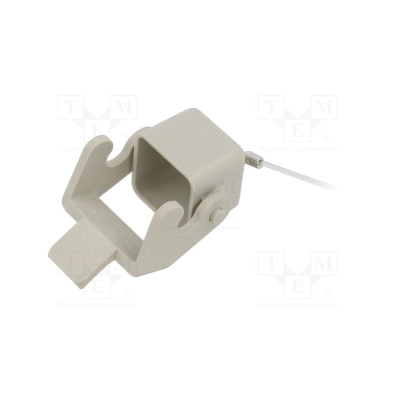 1 pcs x HARTING - 9200035442 - Protection cover, Han, size 3A, with latch, metal