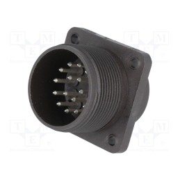 1 pcs x HIRSCHMANN - 933063100 CM 02 E 20-29 P - Connector: circular, socket, CM, IP67, PIN: 17, male, 4A, 50V, 1.5mm2