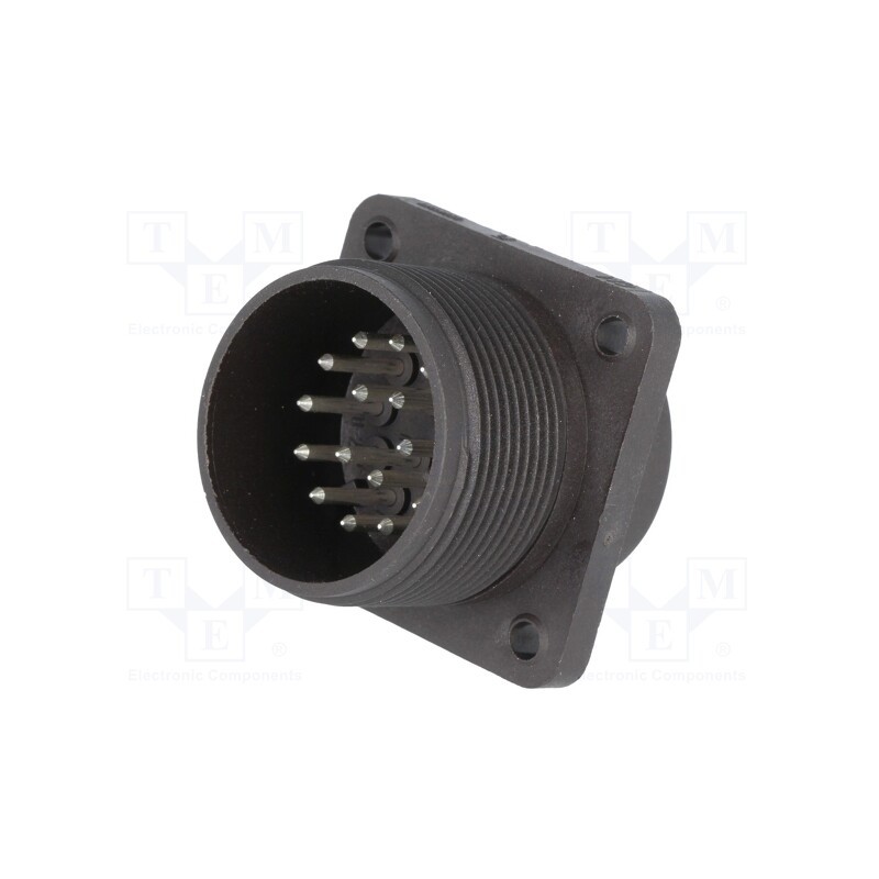 1 pcs x HIRSCHMANN - 933063100 CM 02 E 20-29 P - Connector: circular, socket, CM, IP67, PIN: 17, male, 4A, 50V, 1.5mm2