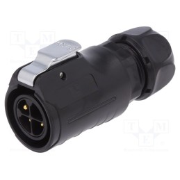 1 pcs x LUTRONIC - 2234 - Connector: circular, plug, size 20, 02, male, PIN: 4, with latch