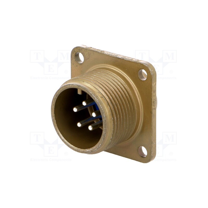 1 pcs x AMPHENOL - 97-3102A-14S-5P - Connector: circular, size 14S, 97, aluminium alloy, olive, socket