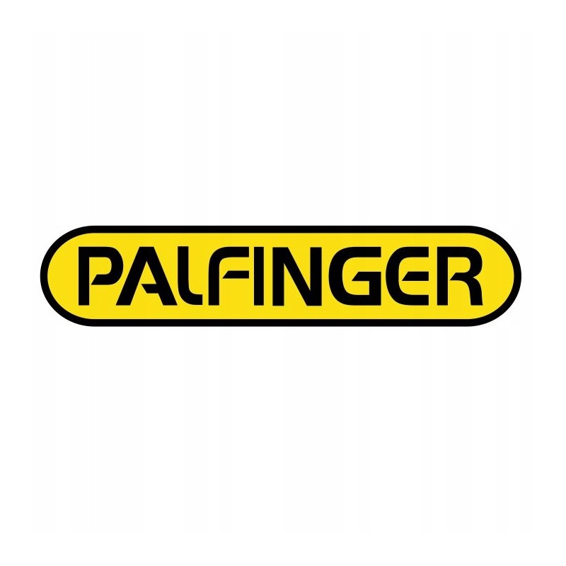 Palfinger logo hds sticker crane lift 12cm