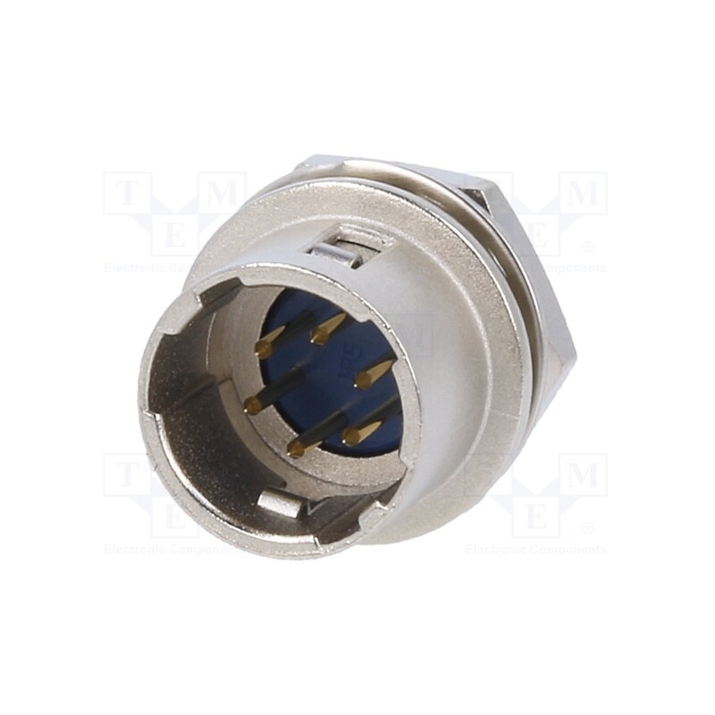 1 pcs x HIROSE - HR10-7R-6P(73) - Connector: circular, HR10, push-pull, socket, 2A, gold-plated, male