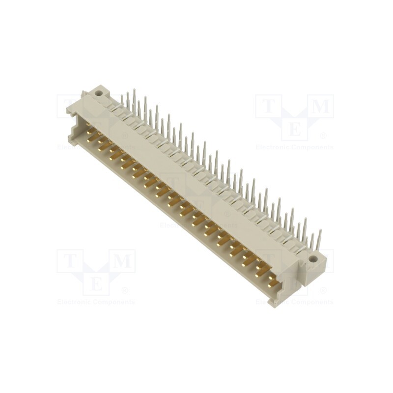 1 pcs x TE Connectivity - 2-164045-4 - Socket, DIN 41612, type F, male, PIN: 48, d+b+z, angled 90°, L2.9mm