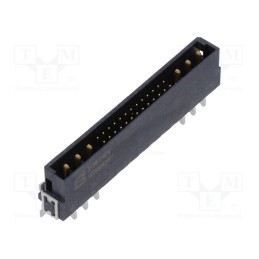 1 pcs x HARTING - 15756262601333 - Connector: PCB to PCB, male, PIN: 32(6+26), har-flex® Hybrid, SMT