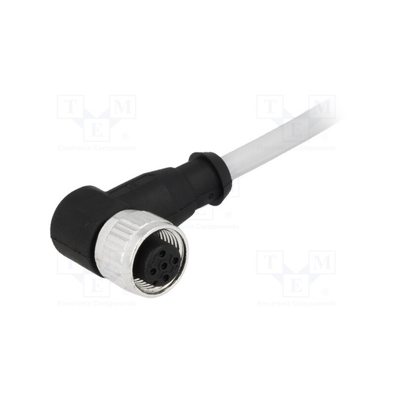 1 pcs x HARTING - 21348700585005 - Plug, M12, PIN: 5, female, A code-DeviceNet / CANopen, 0.5m, cables
