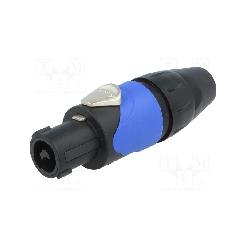 1 pcs x AMPHENOL - SP-2-FBS - Plug, loudspeaker, female, PIN: 2, for cable, 30A, 133V, zinc alloy