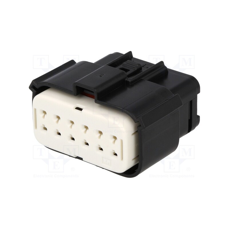 1 pcs x MOLEX - 194180038 - Connector: automotive, MX150L, female, plug, for cable, PIN: 12